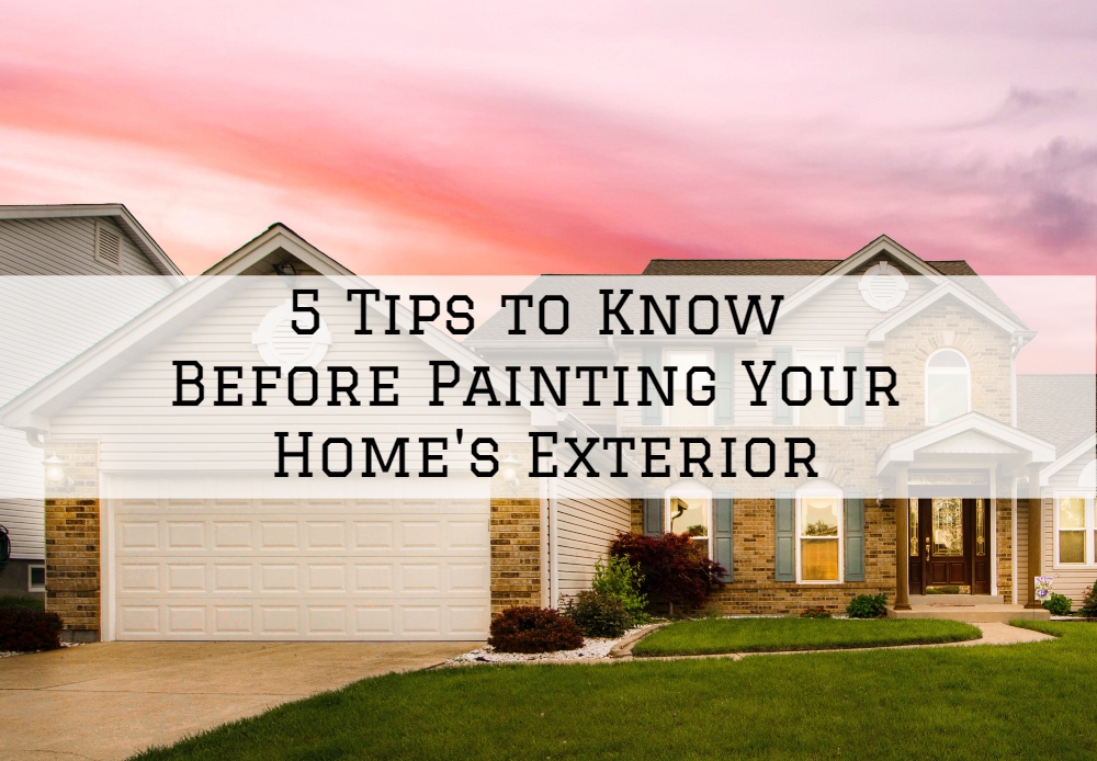 5 Tips to Know Before Painting Your Home's Exterior Serious Business