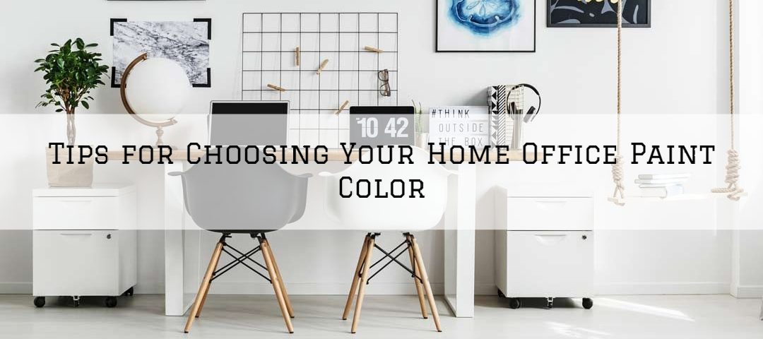 Tips for Choosing Your Home Office Paint Color in Shelby County, KY