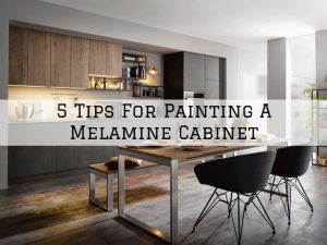 tips for painting a melamine cabinet